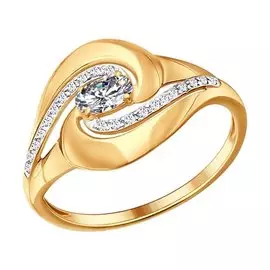 Кольцо из серебра 93010503