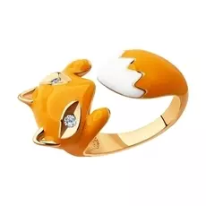 Кольцо из серебра 93010511