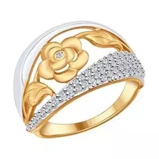 Кольцо из серебра 93010572