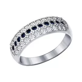 Кольцо из серебра 94010063