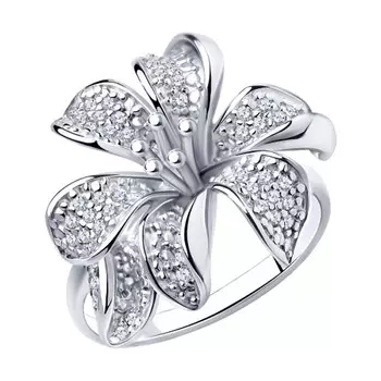 Кольцо из серебра 94010675