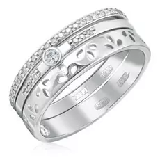 Кольцо из серебра 94010696