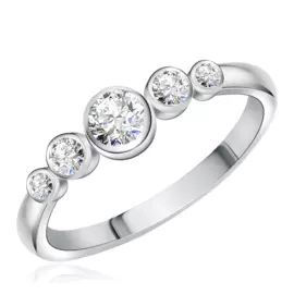Кольцо из серебра 94011317