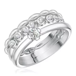 Кольцо из серебра 94011706