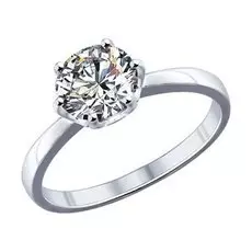 Кольцо из серебра 94011741