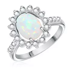 Кольцо из серебра 94011765