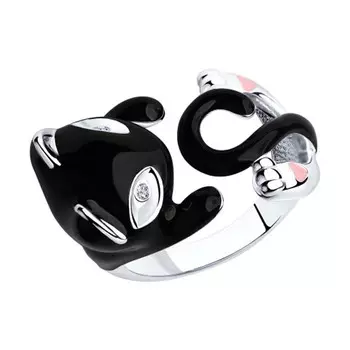 Кольцо из серебра 94011780