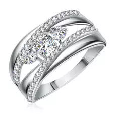 Кольцо из серебра 94011975