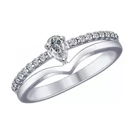 Кольцо из серебра 94012009