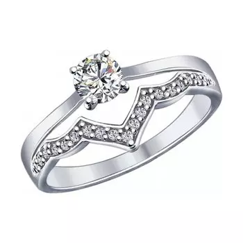 Кольцо из серебра 94012010