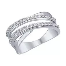 Кольцо из серебра 94012043
