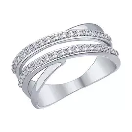 Кольцо из серебра 94012043