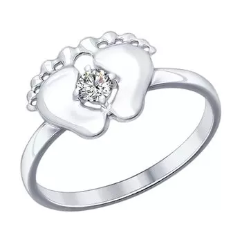 Кольцо из серебра 94012124