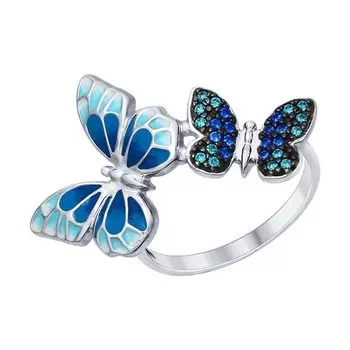 Кольцо из серебра 94012325