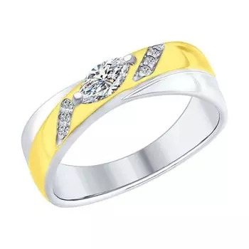 Кольцо из серебра 94012381