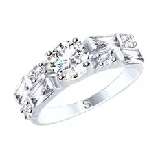 Кольцо из серебра 94012491