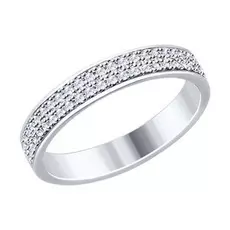 Кольцо из серебра 94012529