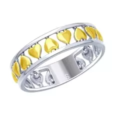 Кольцо из серебра 94012627