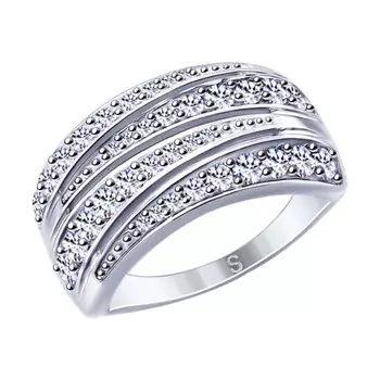 Кольцо из серебра 94012630