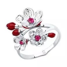 Кольцо из серебра 94012856