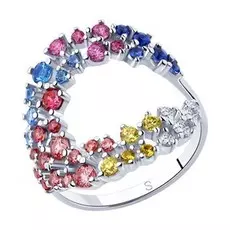 Кольцо из серебра 94013029