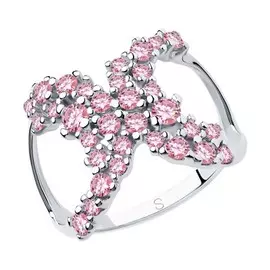 Кольцо из серебра 94013038