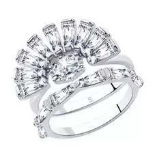 Кольцо из серебра 94013053