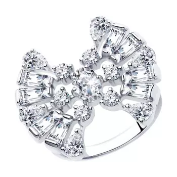 Кольцо из серебра 94013079