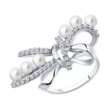 Кольцо из серебра 94013142