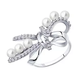 Кольцо из серебра 94013142