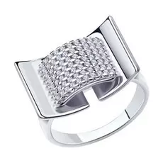 Кольцо из серебра 94013164