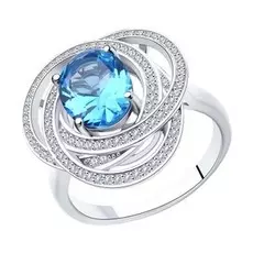 Кольцо из серебра 94014546