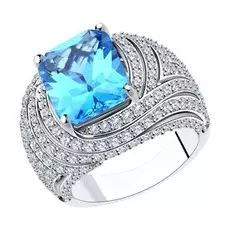 Кольцо из серебра 94014558