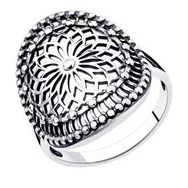 Кольцо из серебра 95-110-01112-1