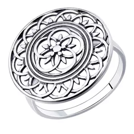 Кольцо из серебра 95-110-01114-1