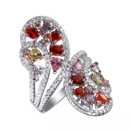 Кольцо из серебра ARS100182W_KO_001_WG