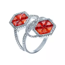 Кольцо из серебра ARS100833W_KO_009_WG