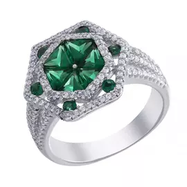 Кольцо из серебра ARS100840W_KO_001_WG