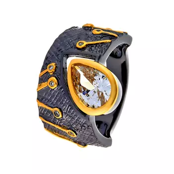 Кольцо из серебра AY-R00094-X-BY-W-X-W