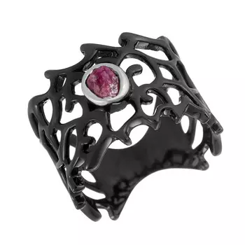 Кольцо из серебра AY-R00125-X-WB-Pin-X-X