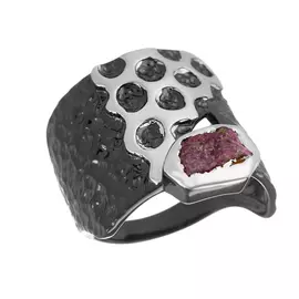 Кольцо из серебра AY-R00146-X-WB-Pin-X-X