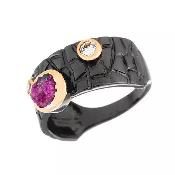 Кольцо из серебра AY-R00147-X-BG-Pin-X-X