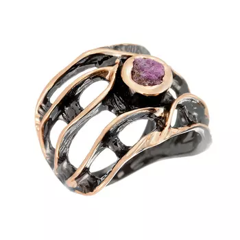 Кольцо из серебра AY-R00181-X-BG-Pin-X-X