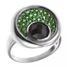 Кольцо из серебра BRS09014_BZI_GZI_001_WG