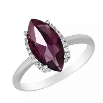 Кольцо из серебра CAS1008R-ut