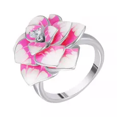 Кольцо из серебра CAS3519R_KO_ENAM_001_WG