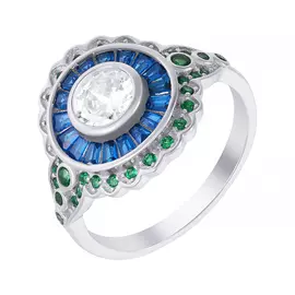 Кольцо из серебра CAS3767R_KO_003_WG