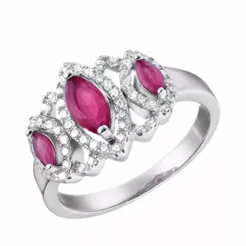 Кольцо из серебра CAS502R-r23