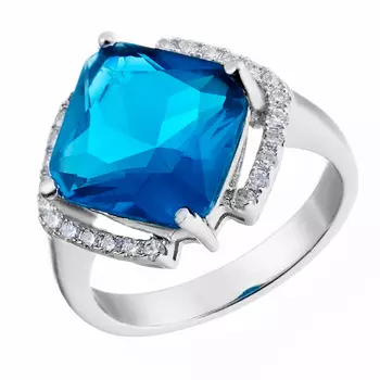 Кольцо из серебра CAS745R-Tr24