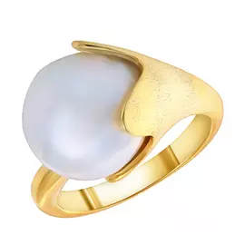 Кольцо из серебра CYZPR038_KO_WP_YG